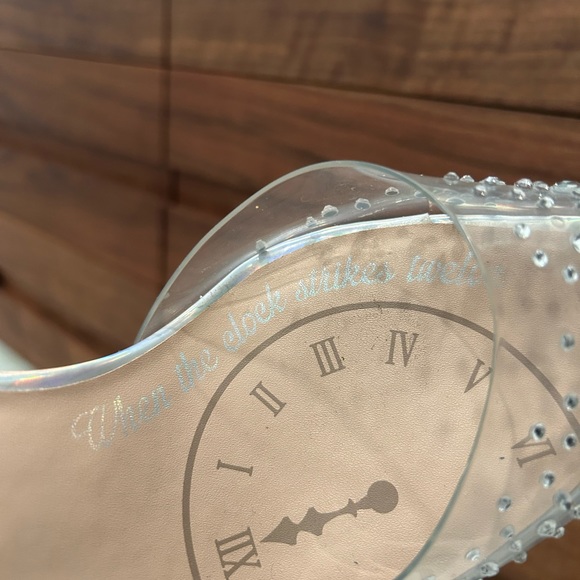 Disney Cinderella x Aldo Rhinestone “Glass Slipper”  Heels Limited Addition - Picture 8 of 11